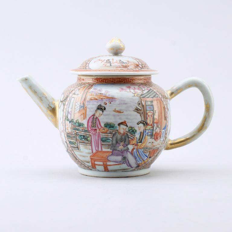 TEKANNA, porslin, Kina, Qianlong (1736-1795).