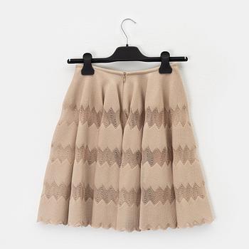Alaïa, a viscose/silk skirt, size 36.
