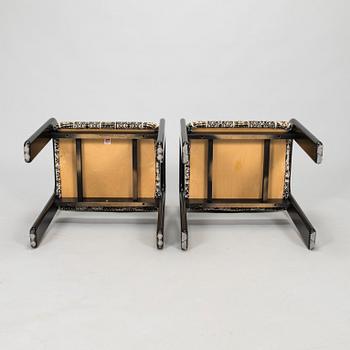 Eero Aarnio, matbord och stolar, 5 st, "Flamingo", Asko 1970-tal.