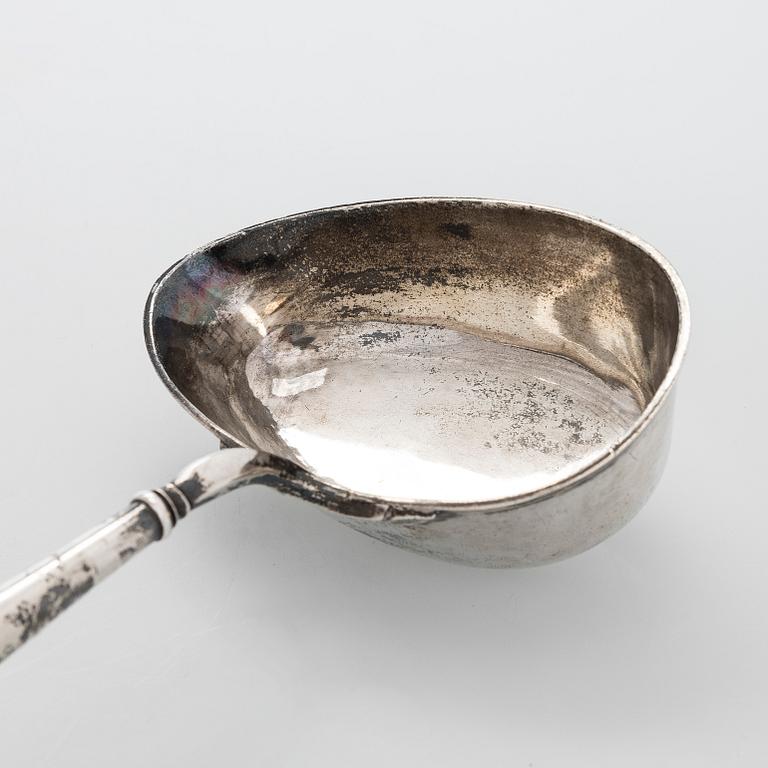 Gustaf Granfeldt, Soppslev, silver, Borgå 1796.