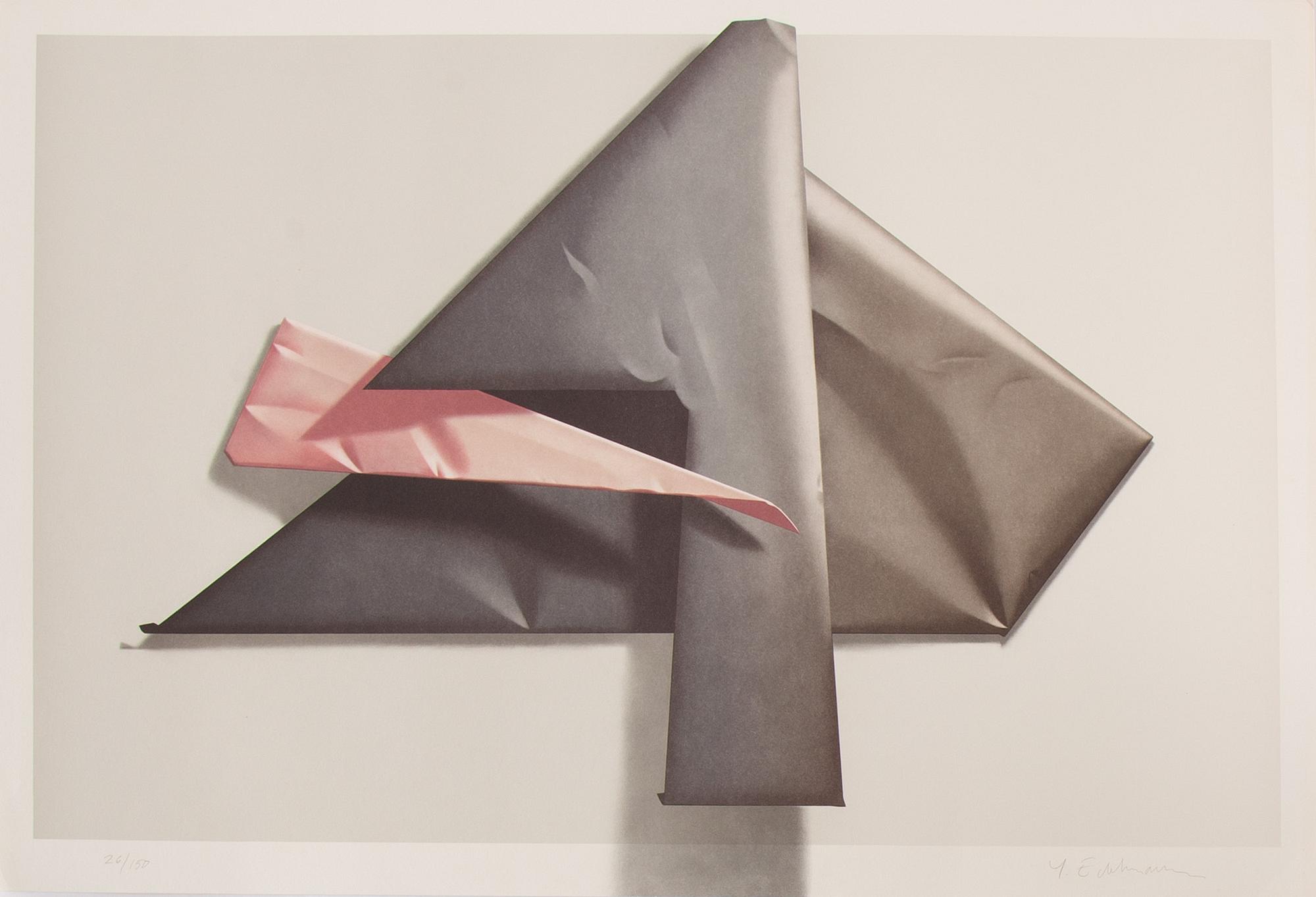 YRJÖ EDELMANN, färglitografi, 1993, signerad 26/150.