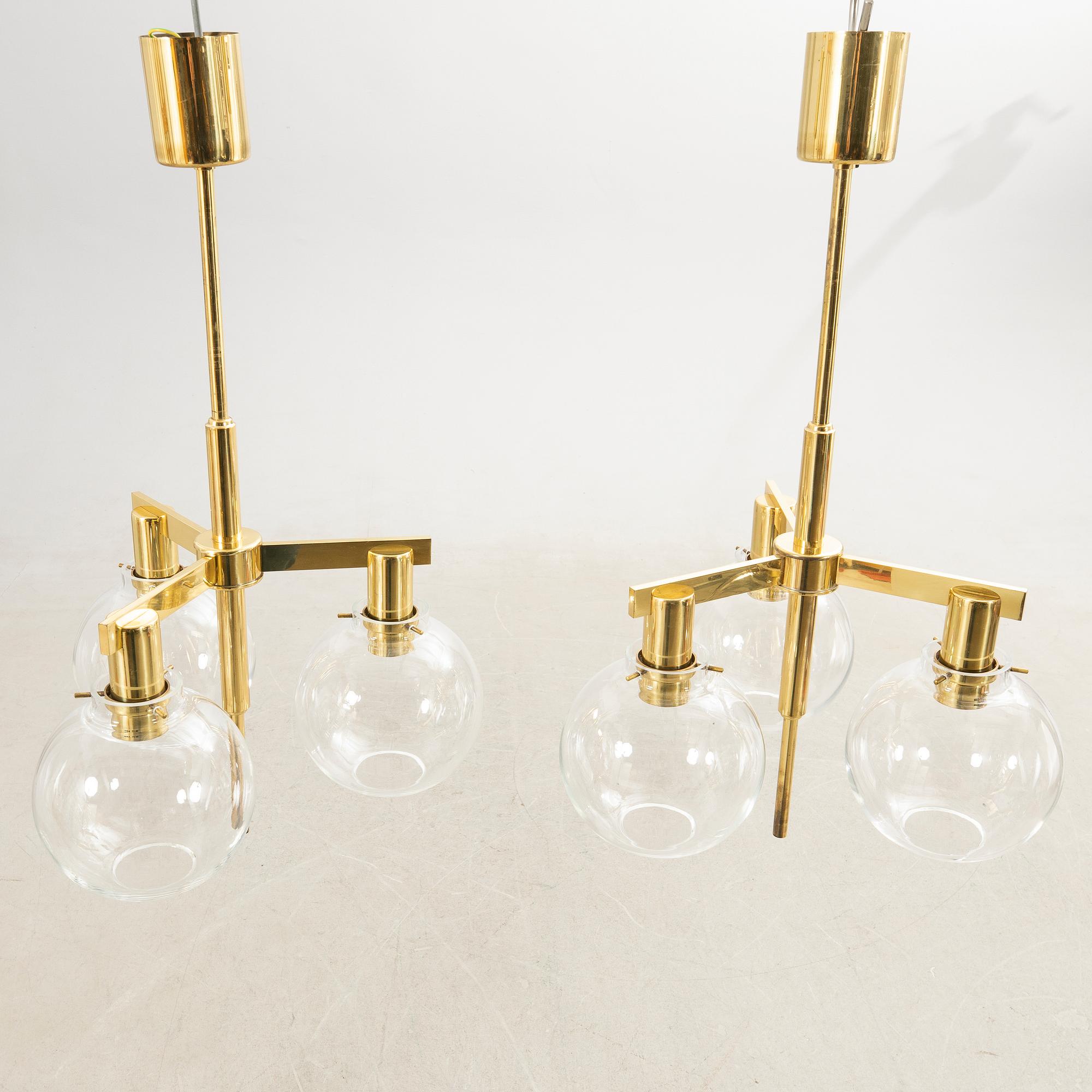 Hans-Agne Jakobsson, Ceiling lamps, 1 pair, T348/3.