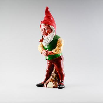 GOLVFIGUR, terracotta, 1900-talets andra hälft.