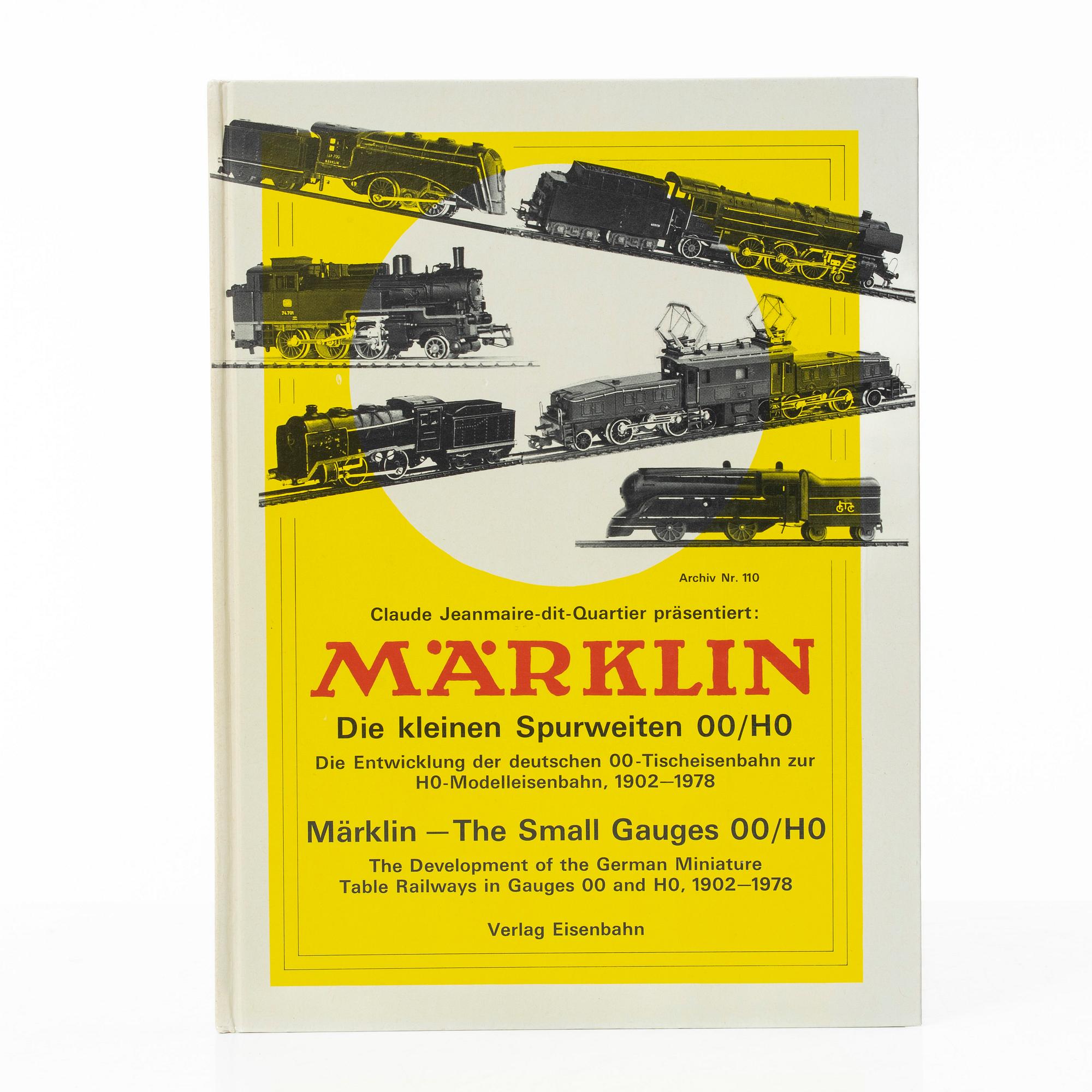 Märklin, Böcker och kataloger, 26 volymer.