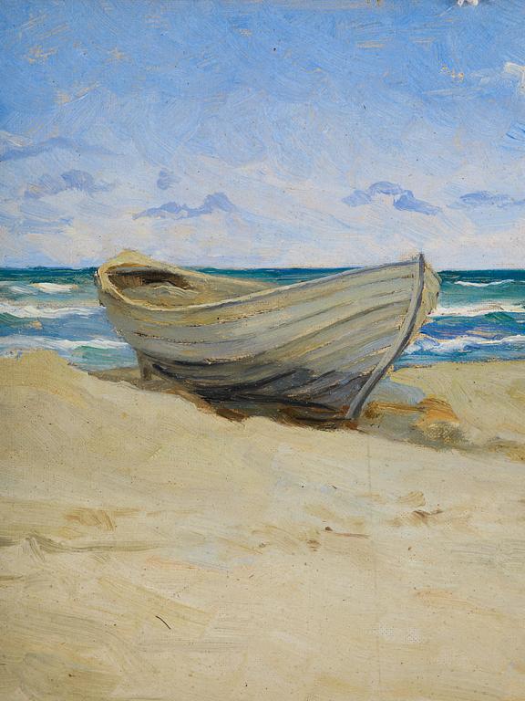 Hedvig Skarstedt, Båtar vid Skagens strand.