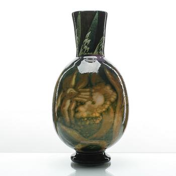 EVA ENGLUND, vas, glas, Graal, signerad o daterad 1990.