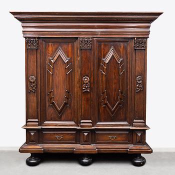 A North-German Baroque cabinet, first part of the 18th Century,