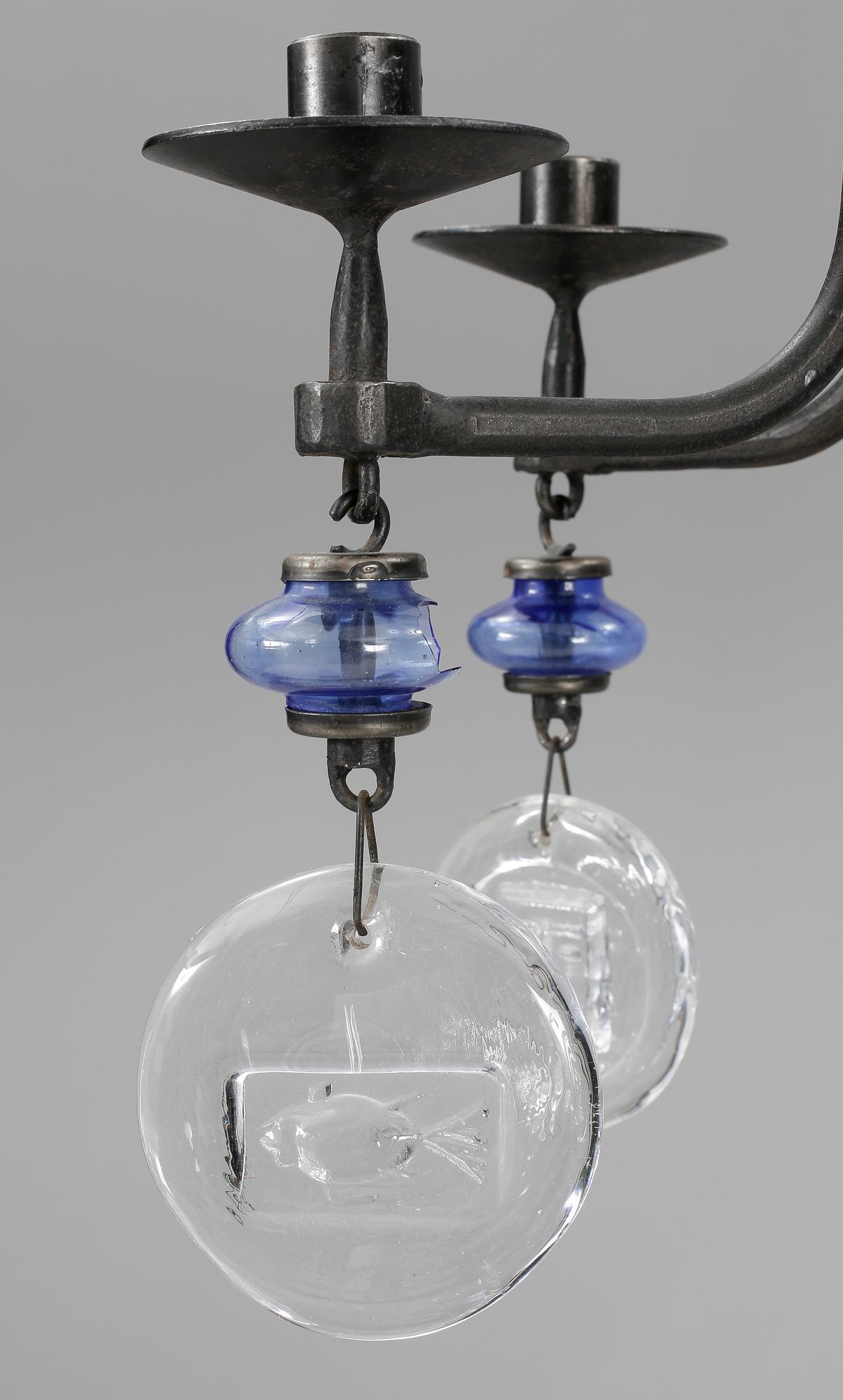 LJUSKRONA, Erik Höglund, 1900-talets andra hälft. Höjd ca 50 cm.