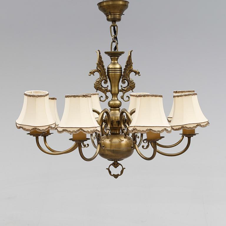 TAKKRONA, barockstil, 1900-talets mitt. Höjd 55 cm.