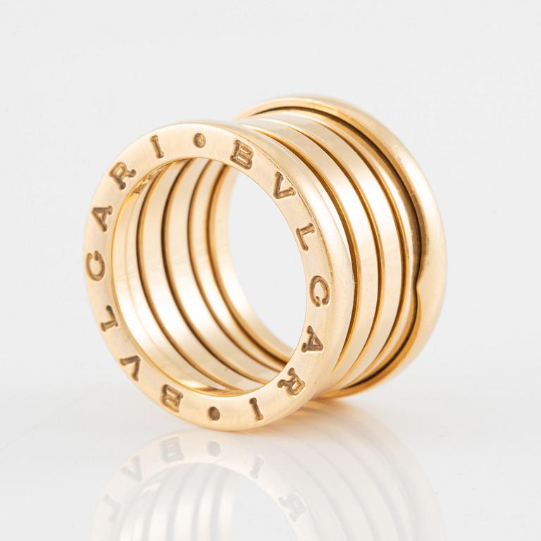 Bulgari ring "B.zero1" 18K gold.