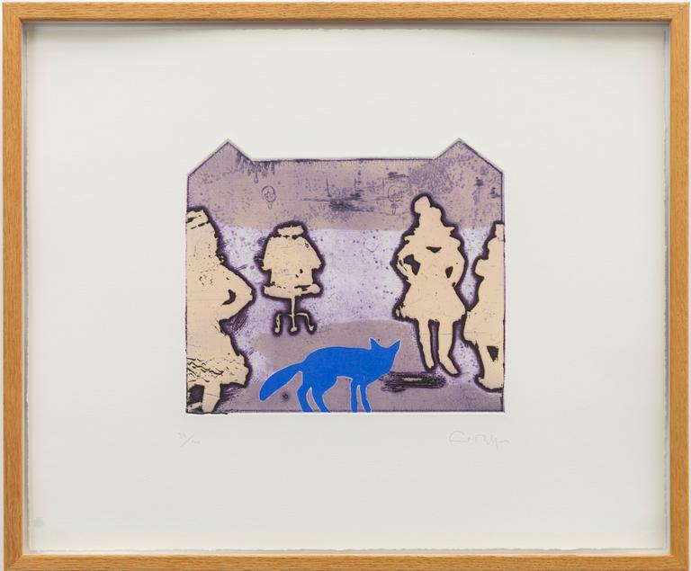 Ernst Billgren, "Blue Fox" from "The End of All Animals".