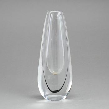 VAS, glas, Vicke Lindstrand, Kosta, 1950-60-tal. Modellen formgiven omkring 1956.