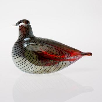 FIGURIN, glas, signerad O. Toikka Nuutajärvi.