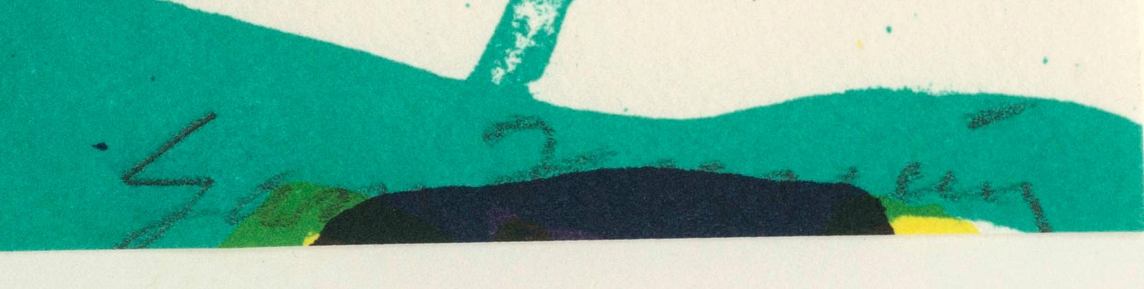 SAM FRANCIS, a signed lithograph.