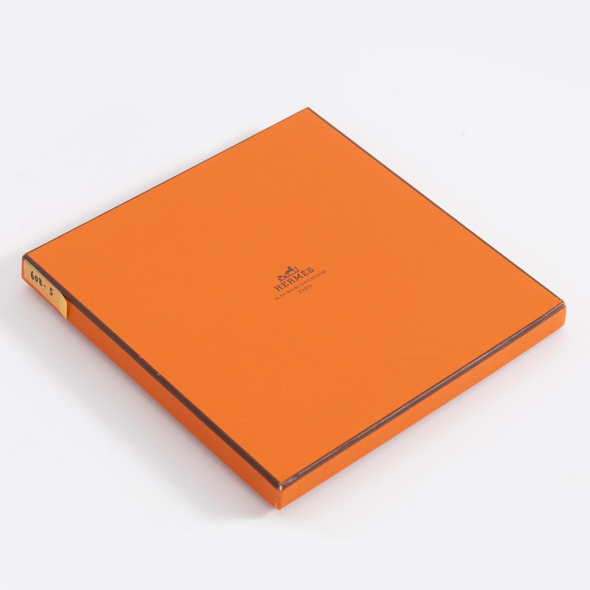 Hermès, scarf, "Carpe Diem".