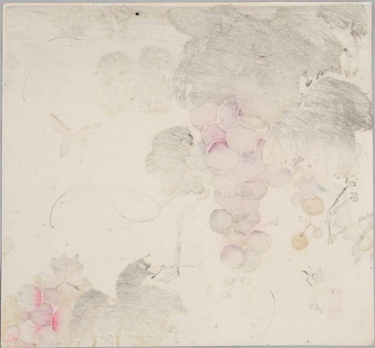 A group of three Japanese woodblock prints, 20th century.