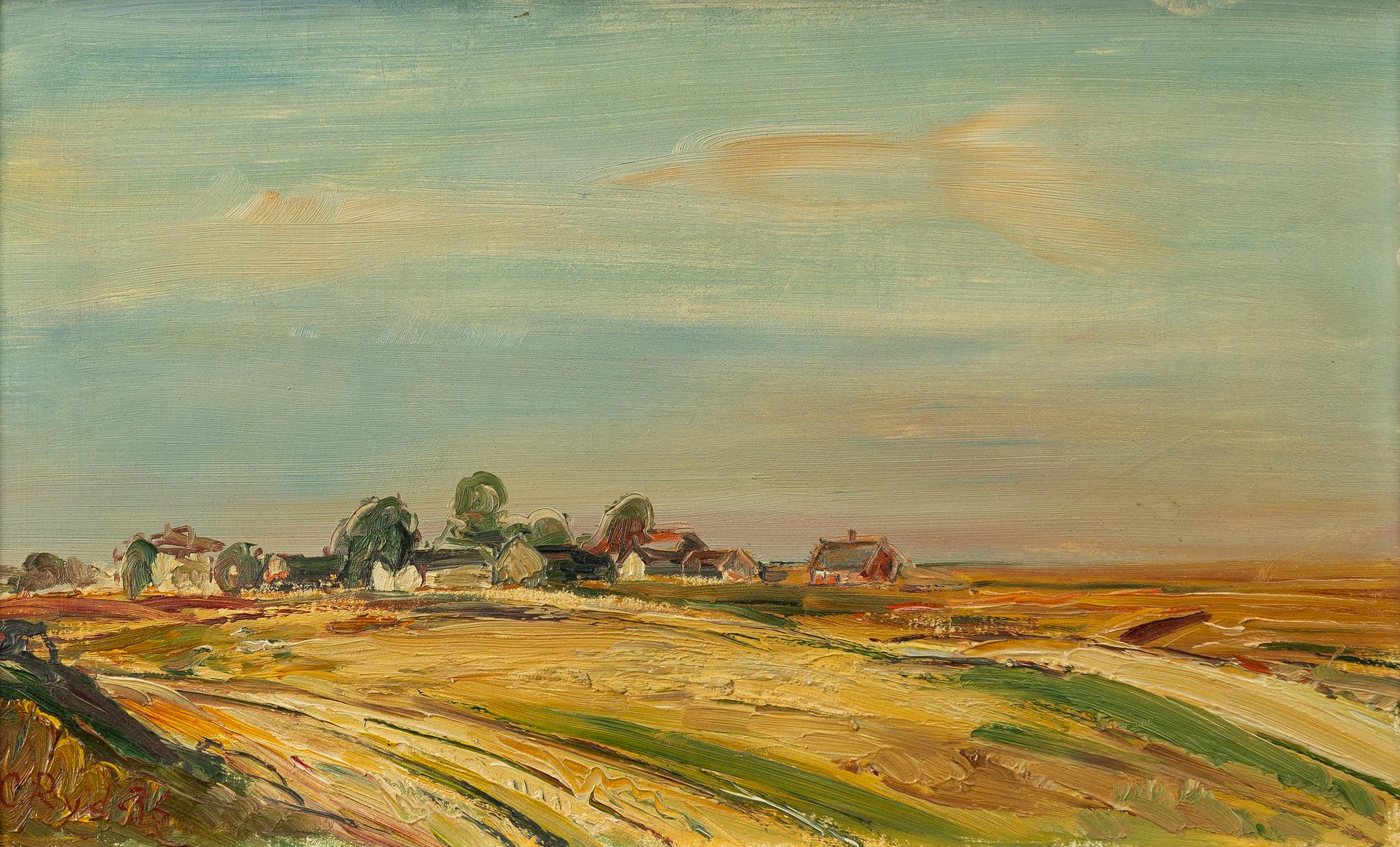 Carl Ryd, "Resmo by, Öland".