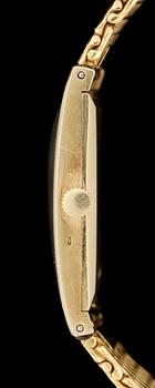 ARMBANDSUR, herr, Juvenia, manuell, 18k guld.