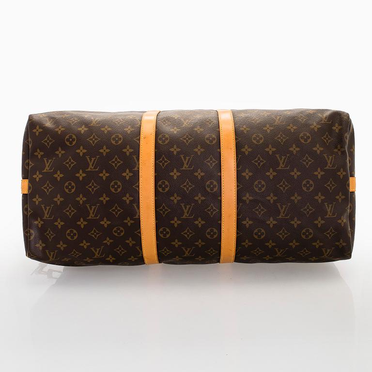 Louis Vuitton, viikonloppulaukku, "Keepall 55 Bandoulière".
