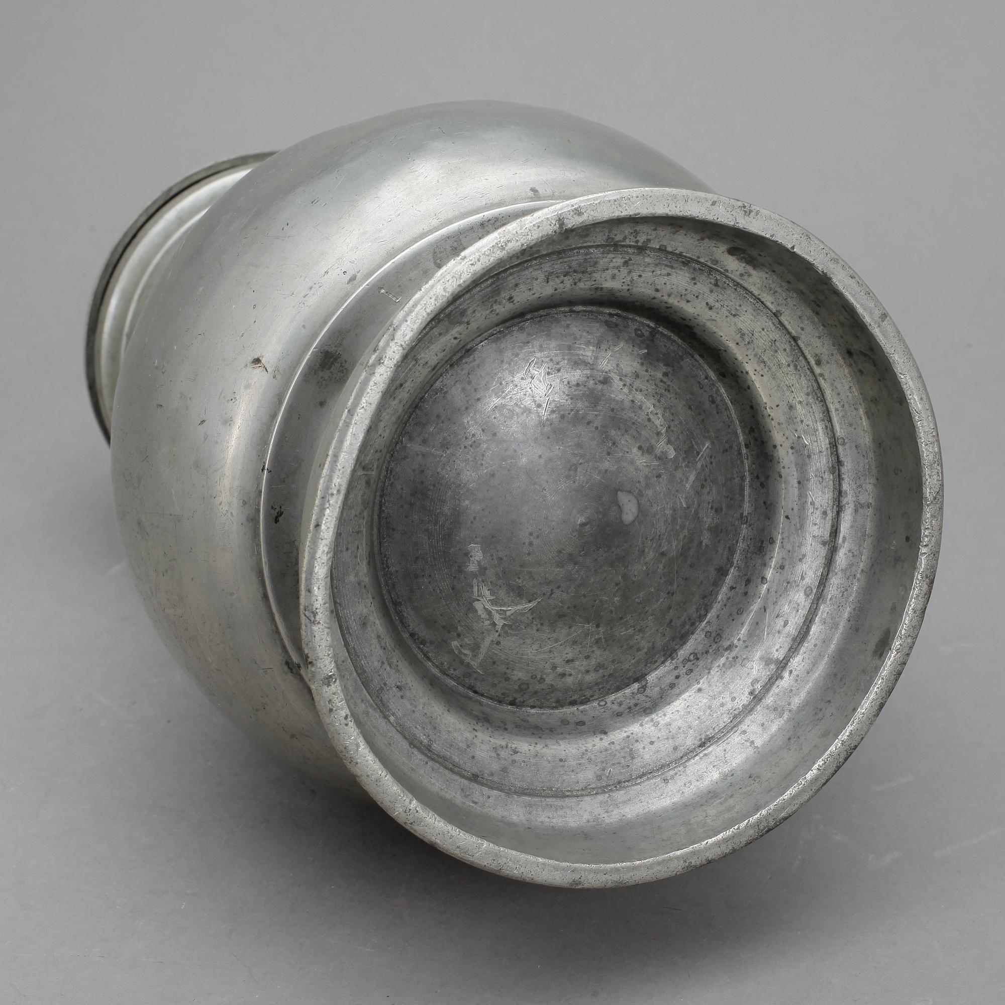 BUKSTOP, Tenn, märkt 1796.