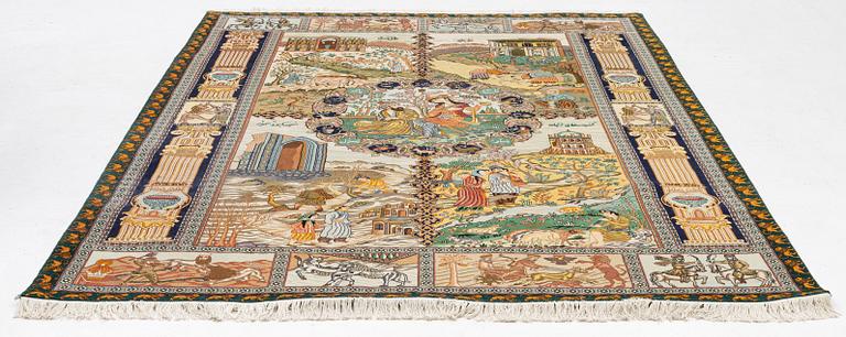 Carpet, oriental, ca 285 x 200 cm.