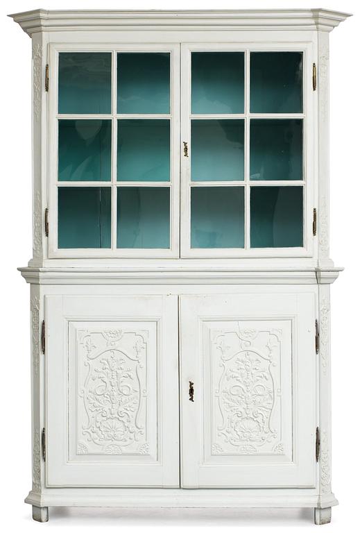 An 18th century cupboard, probably French.