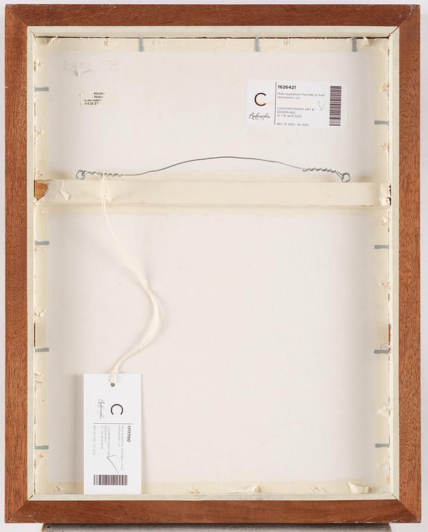 Mats Gustafson, Porträtt av Karl Holmqvist.