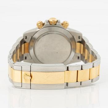 Rolex, Oyster Perpetual, Cosmograph Daytona, Chronometer, "Diamond Dial", wristwatch, 40 mm.