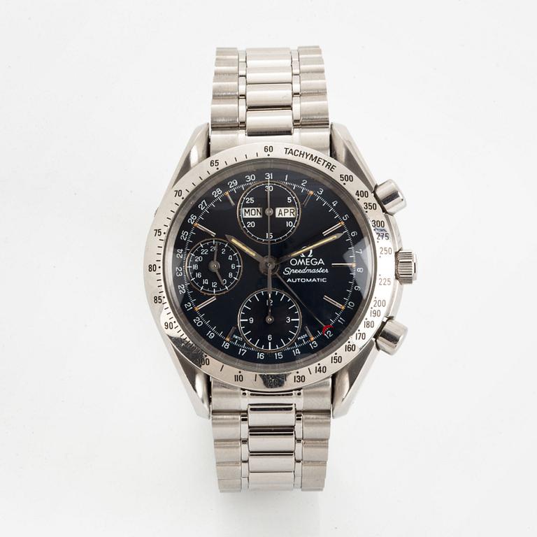 Omega, Speedmaster, Day-Date, wristwatch, chronograph, wristwatch, 39 mm.