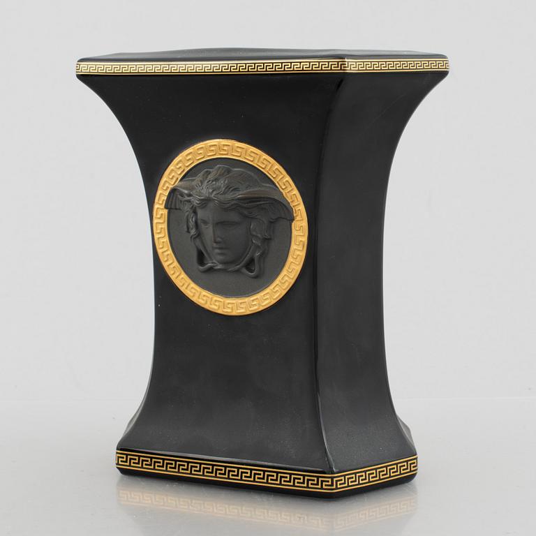 Versace, a 'Gorgona' porcelain vase, for Rosenthal.