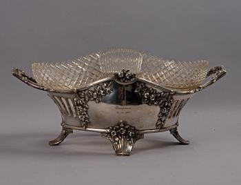 JARDINIERE, silver, Jugend 1907. Aug Thomsen, Danmark.