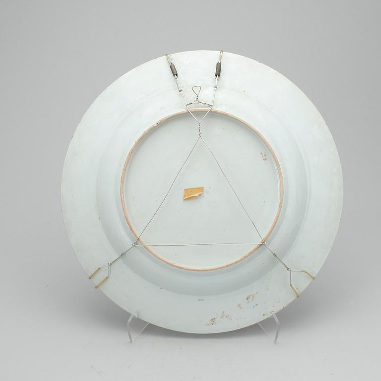 SERVISDELAR, 7 st, porslin, Qianlong, Kina 1700-tal.