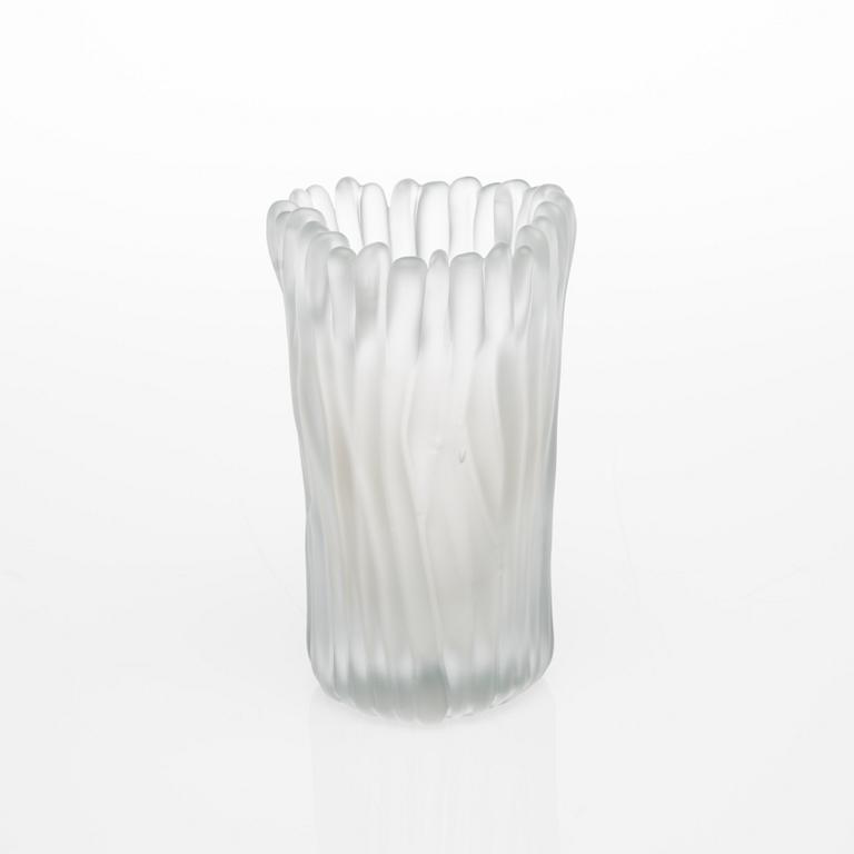 VAS, glas, "Renlav" signerad Tapio Wirkkala 3515.