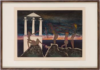 Roberto Matta, From "The arc, obscure of hours".