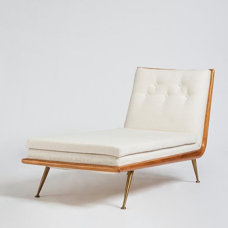 Terrence Harold (T.H.) Robsjohn-Gibbings, a "model 1729" chaise lounge, Widdicomb, USA, 1950s.