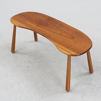 Josef Frank, a model 1034 'Mjölkpallen' stool, Firma Svenskt Tenn, Sweden, prior to 1985.