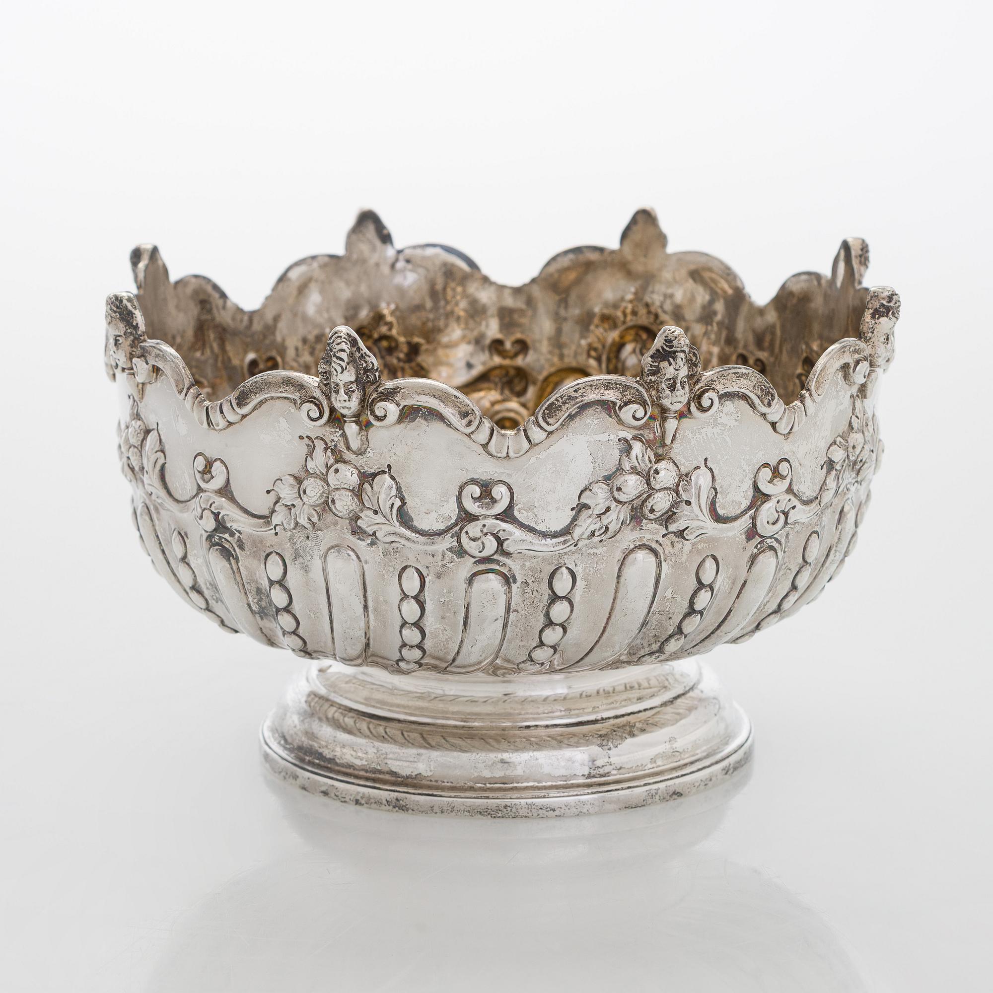 Charles Stuart Harris, malja, sterlinghopeaa, Lontoo 1898.