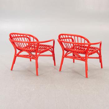 Knut Hagberg och Marianne Hagberg, a pair of Albacken armchairs for IKEA around 2011.