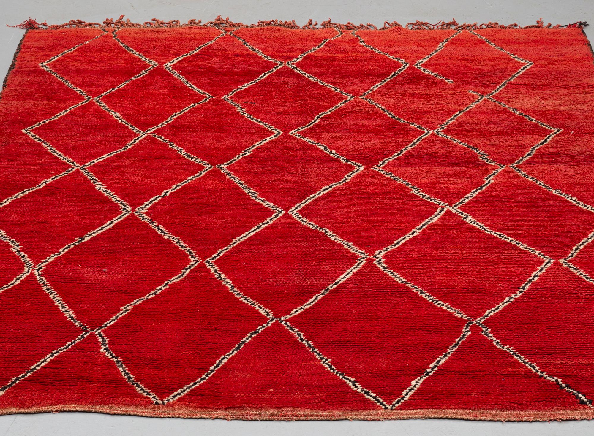 MATTO, Old, Beni Mguild, Morocco, probably, ca 215 x 184 cm.