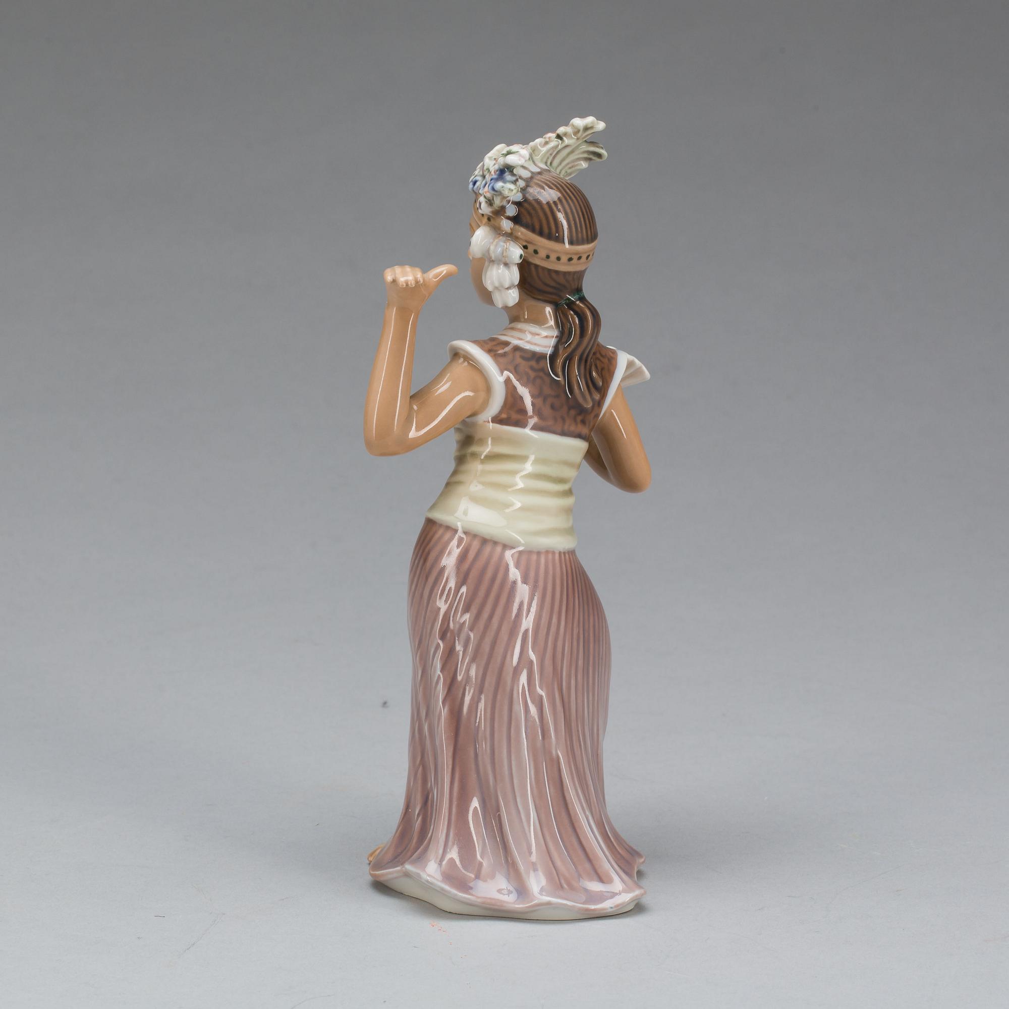 FIGURIN, porslin, Dahl Jensen.