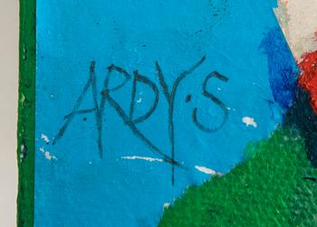 Ardy Strüwer,  "Blå hägring (Blue mirage)".