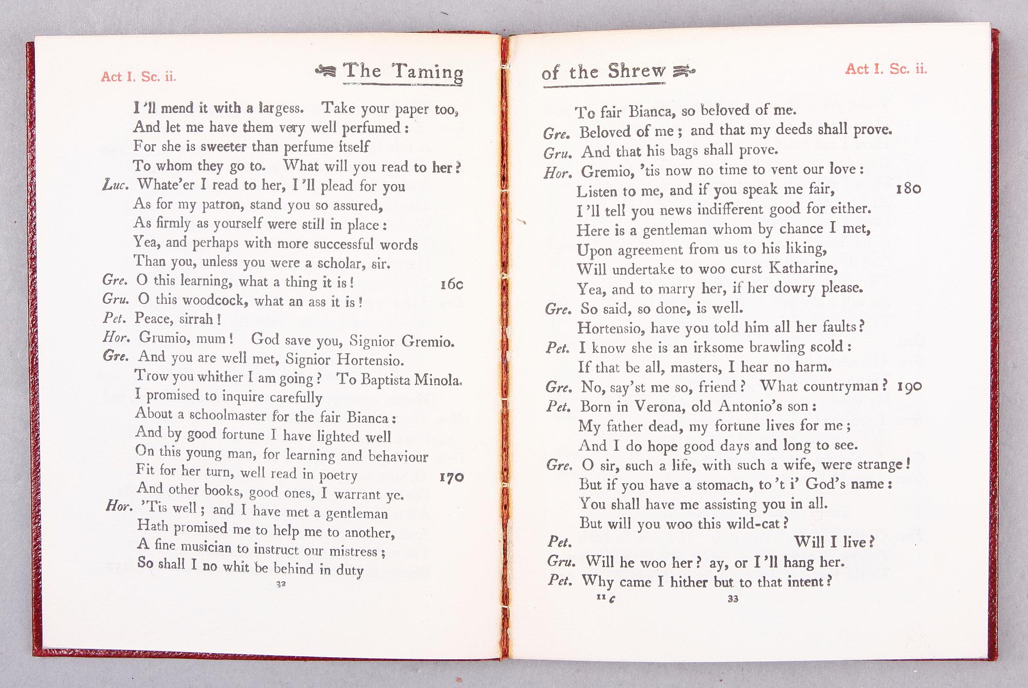 HYLLA MED BÖCKER, "Temple Shakespear", 40 vol.