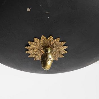 Ceiling lamp, Empire style, circa 1900.
