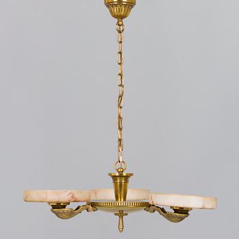 Paavo Tynell, a 1930s chandelier '1207/3' for Taito.