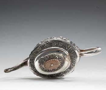 TEKANNA, silver, Indien Vikt 550 g.