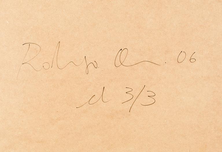 RODRIGO OLIVEIRA, Digital lambda print, signerad och daterad 06, numrerad 3/3 a tergo.