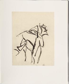 WILLEM DE KOONING, Poems by Frank O'Hara with litographs by Willem De Kooning, signerad och numrerad 174/550.
