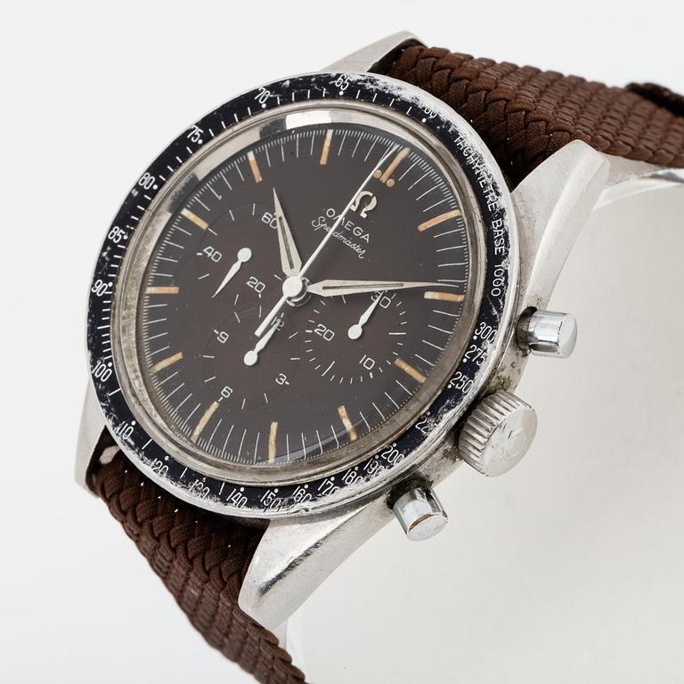 Omega, Speedmaster, kronograf, "Tachymètre - Base 1000", "Tropical Dial".