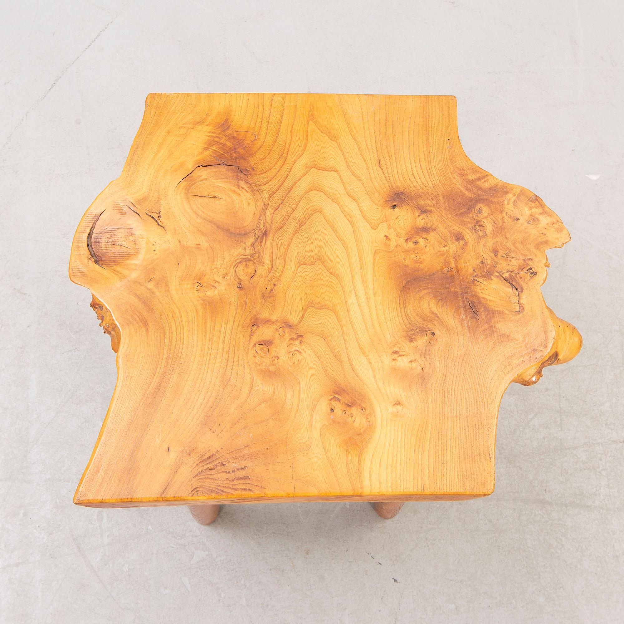 A pine table/stool mid 1900s/second part.