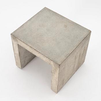 Tom Mårtenson, a custom designed concrete sidetable, Perranch Concrete Design, Sweden 1980s.